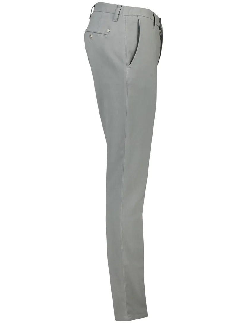 Alberto Rob katoenen chino grijs stretch