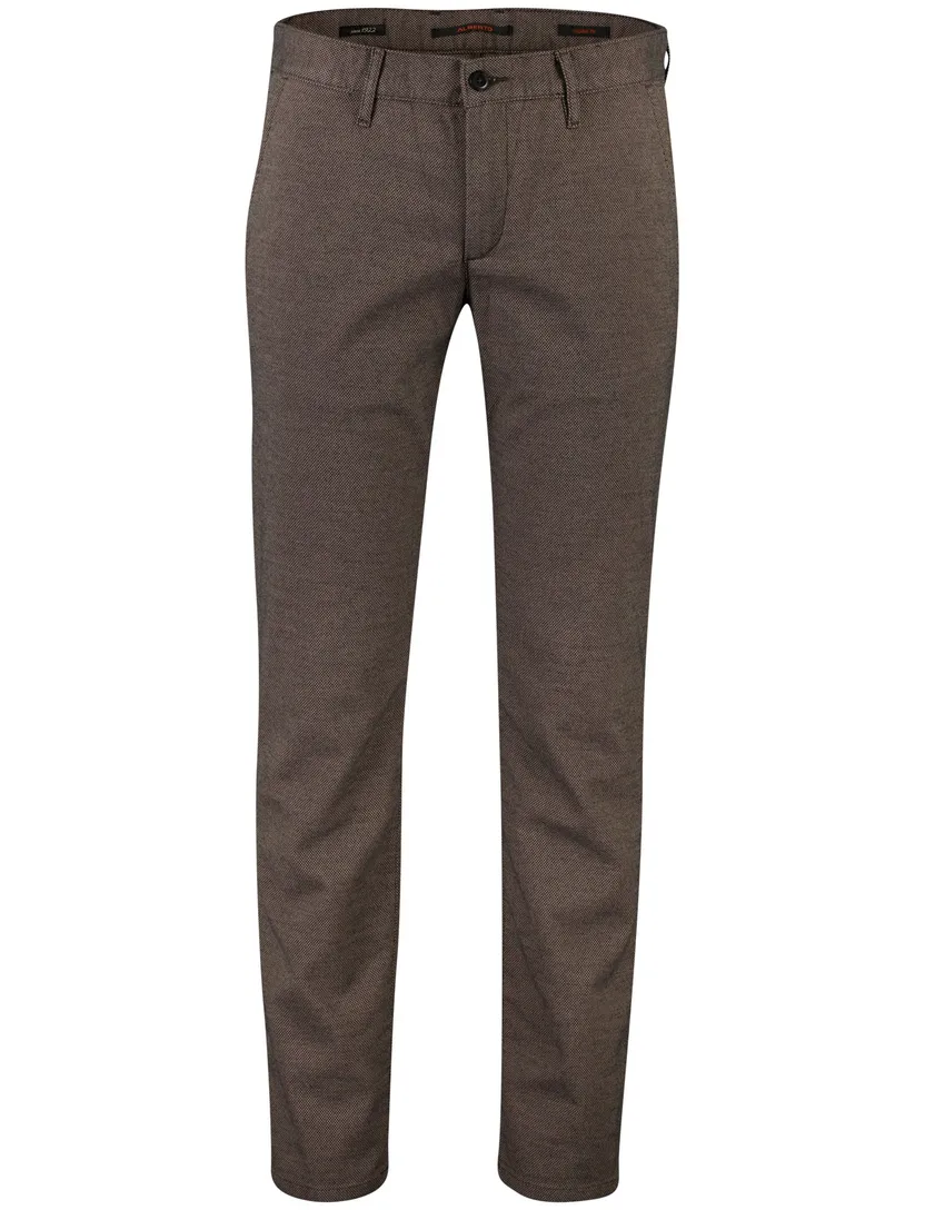 Bruin broek Alberto