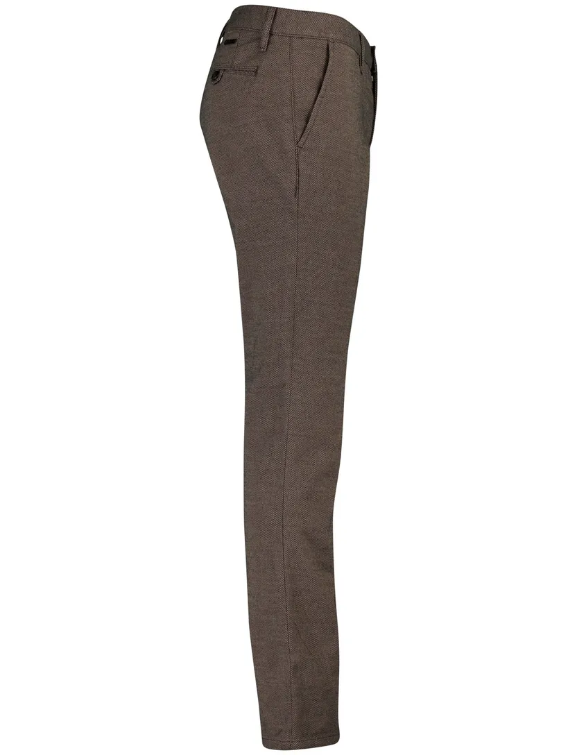 Bruin broek Alberto