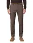 Alberto Lou regular fit pantalon bruin