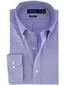 business overhemd Polo Ralph Lauren Custom Fit blauw witte knoop