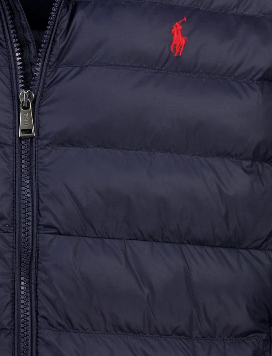 Winterjas Polo Ralph Lauren donkerblauw nylon