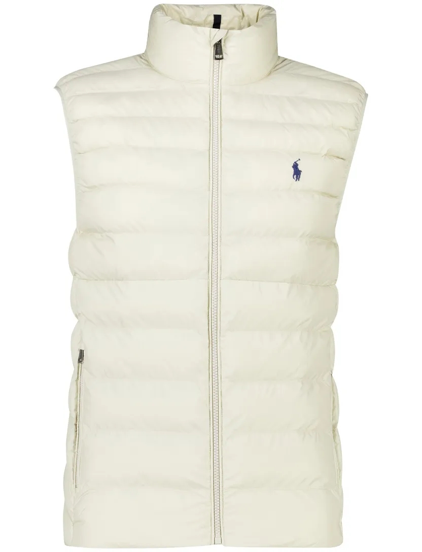 Polo Ralph Lauren bodywarmer Classic Fit creme waterafstotend