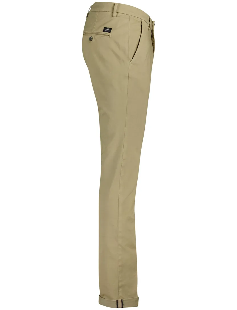 Mason's torino style chino khaki katoen