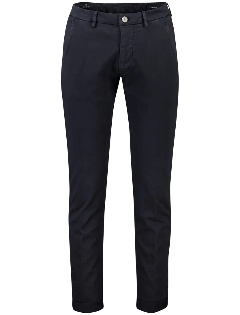 Pantalon chino Mason's grijs Torino effen