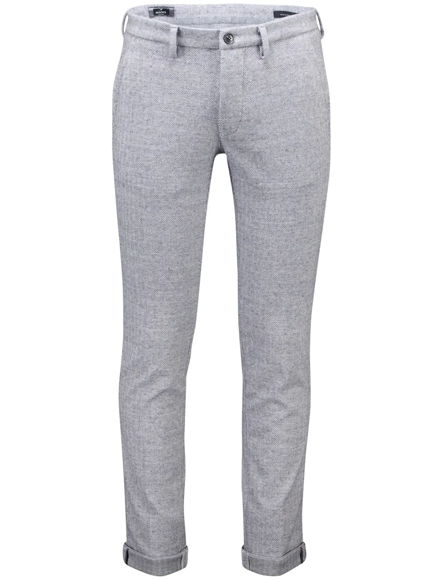 Mason's chino gemêleerd grijs