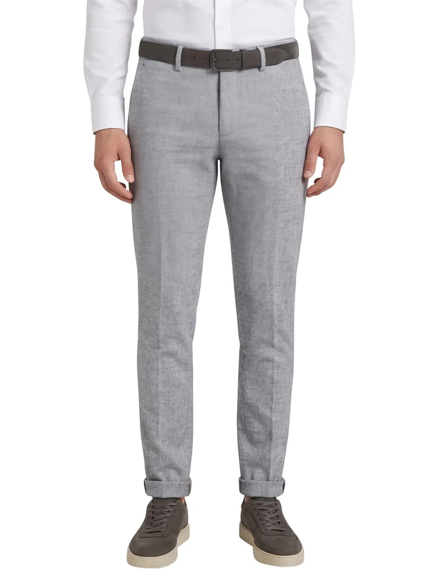 Mason's chino gemêleerd grijs