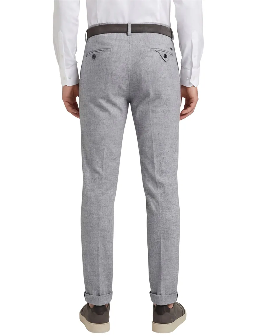 Mason's chino gemêleerd grijs