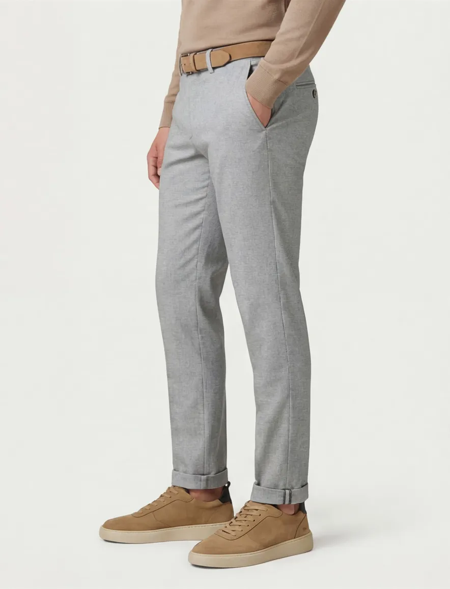 Pantalon chino grijs
