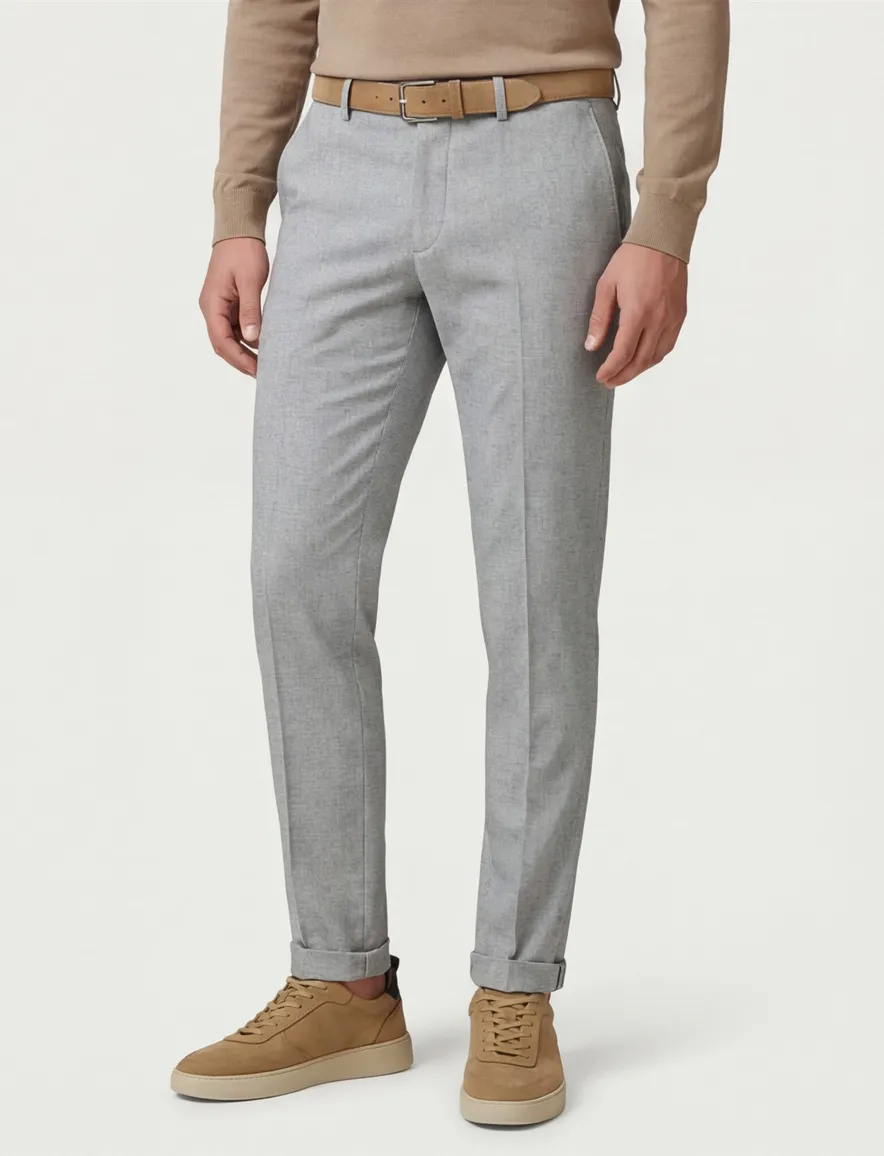 Pantalon chino grijs