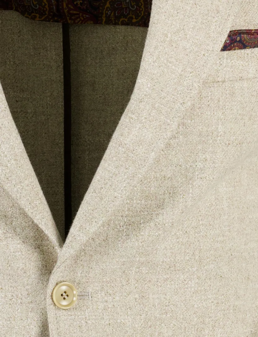 colbert Carl Gross Fabian effen beige normale fit