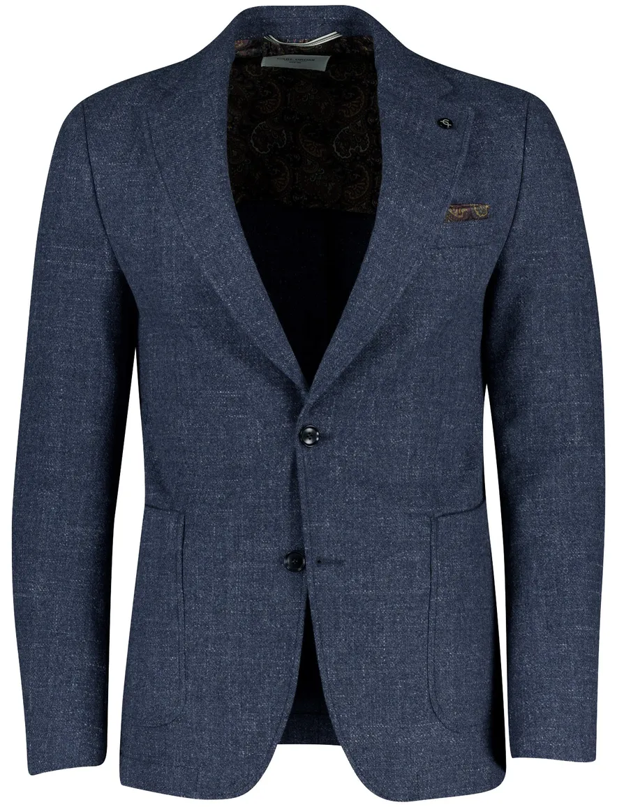 Carl Gross Fabian colbert blauw gemeleerd