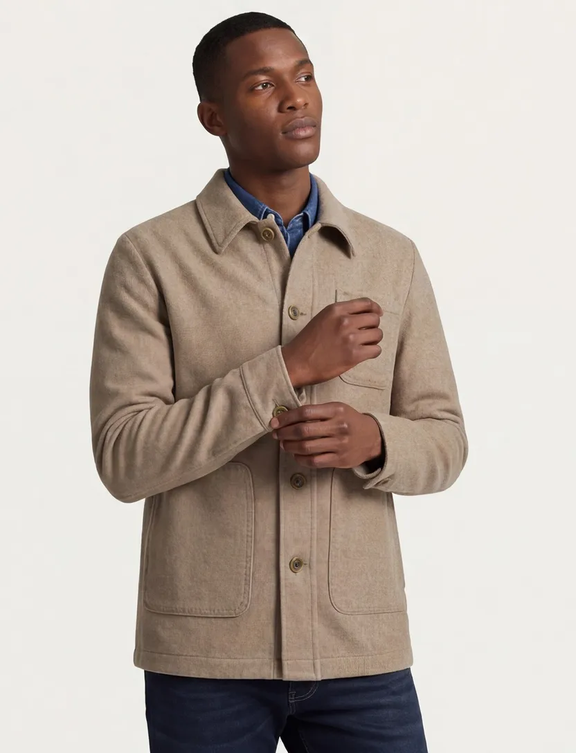 vest Carl Gross beige