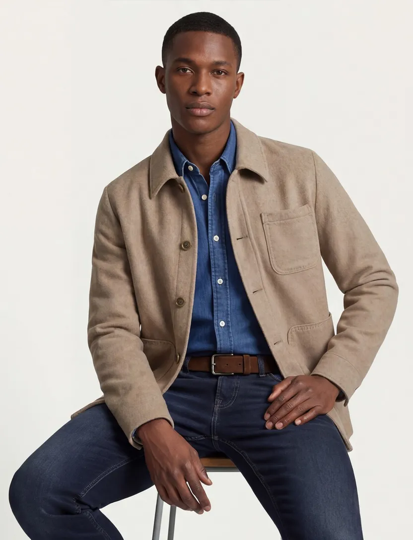 vest Carl Gross beige