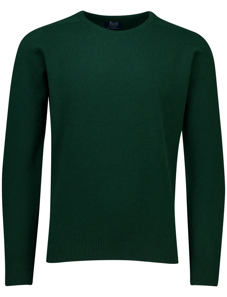 William Lockie trui wol groen