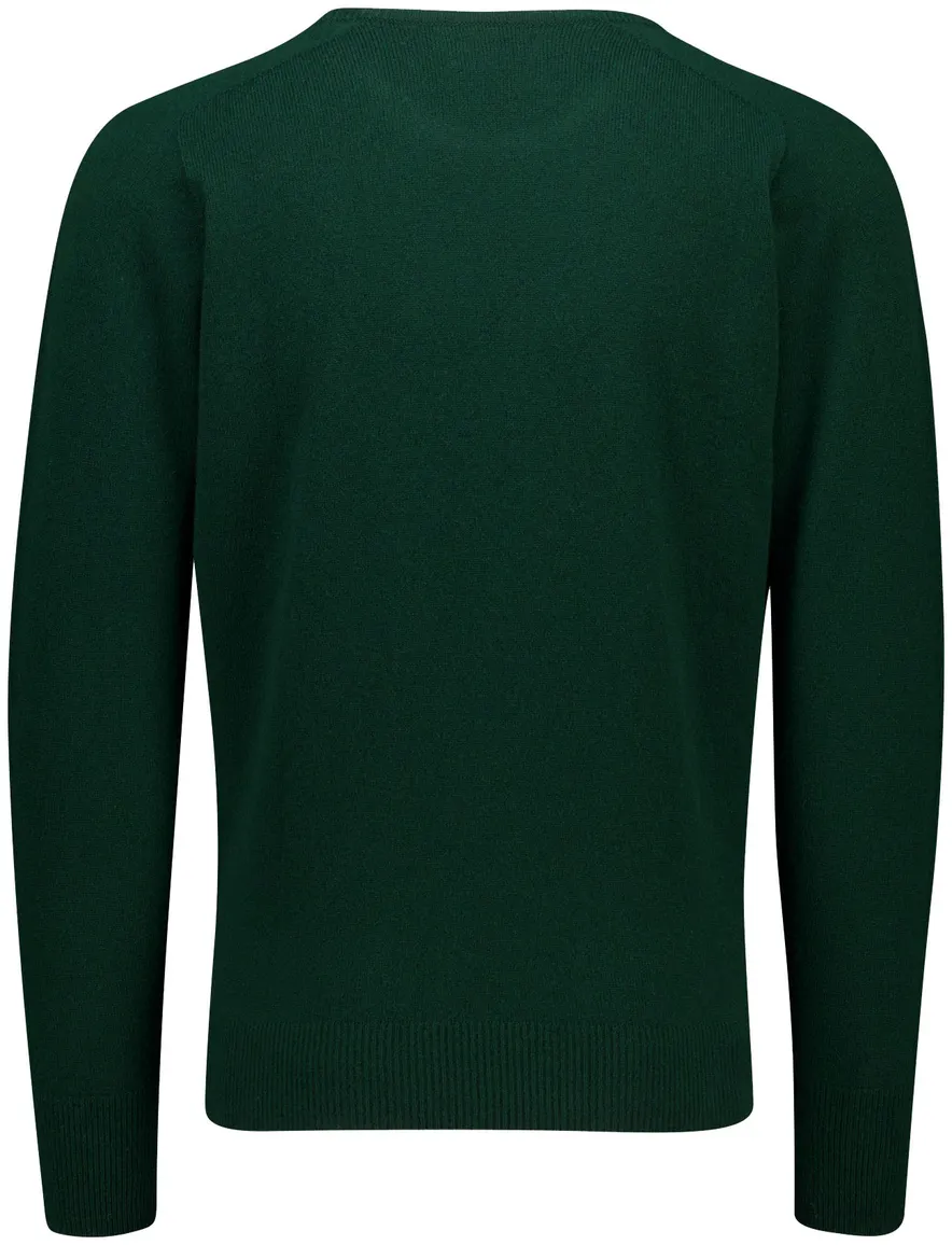 William Lockie trui wol groen