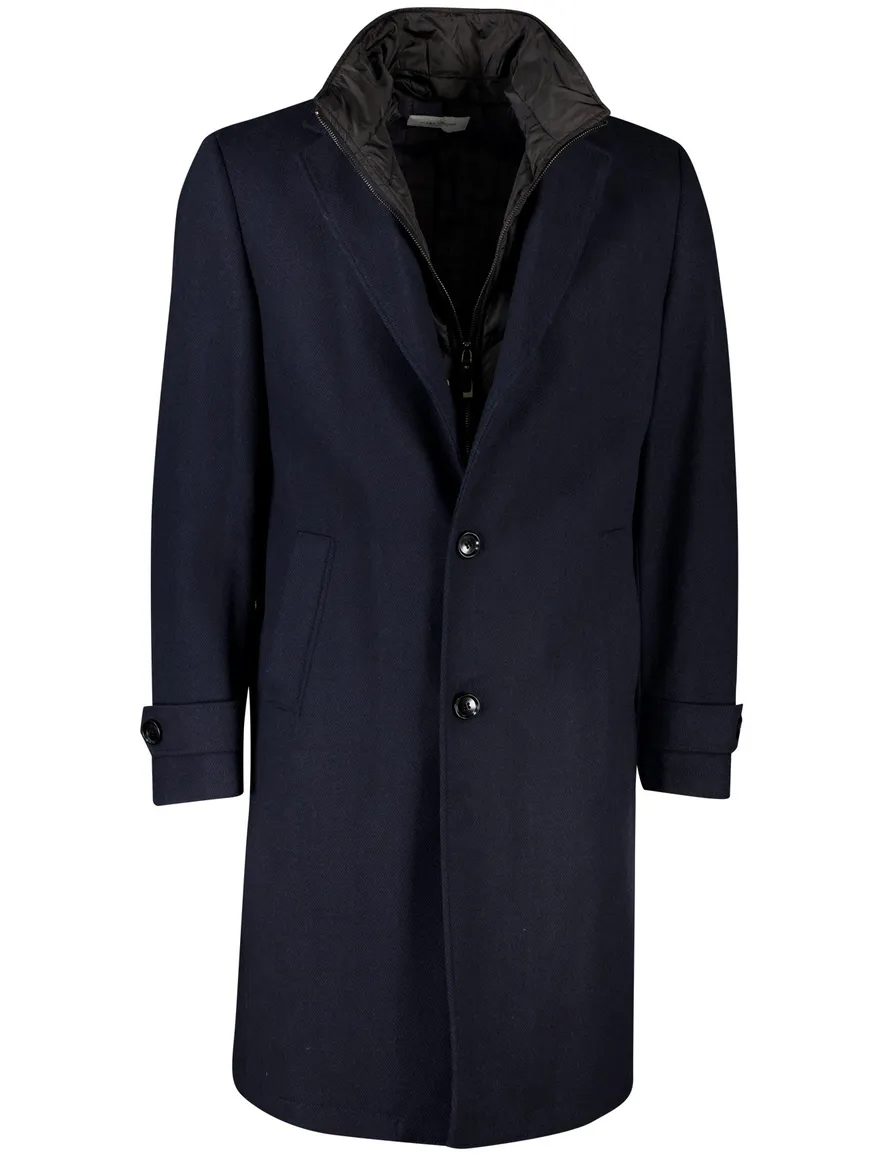 Carl Gross manteljas donkerblauw Raxton-V