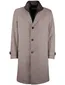 Carl Gross manteljas binnenvoering beige