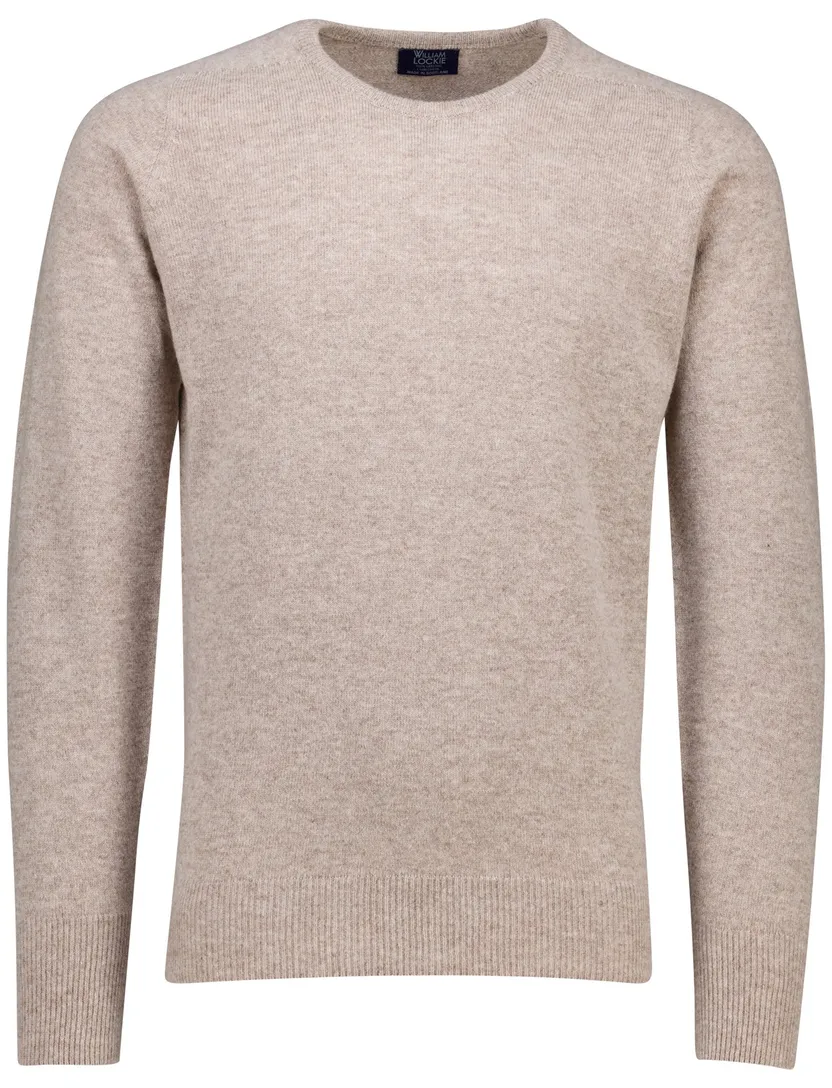 William Lockie trui wol beige