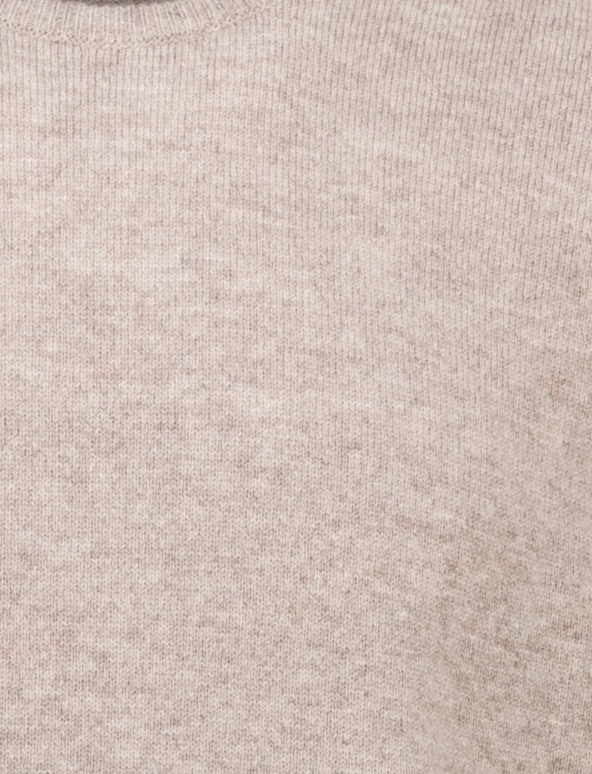 William Lockie trui wol beige
