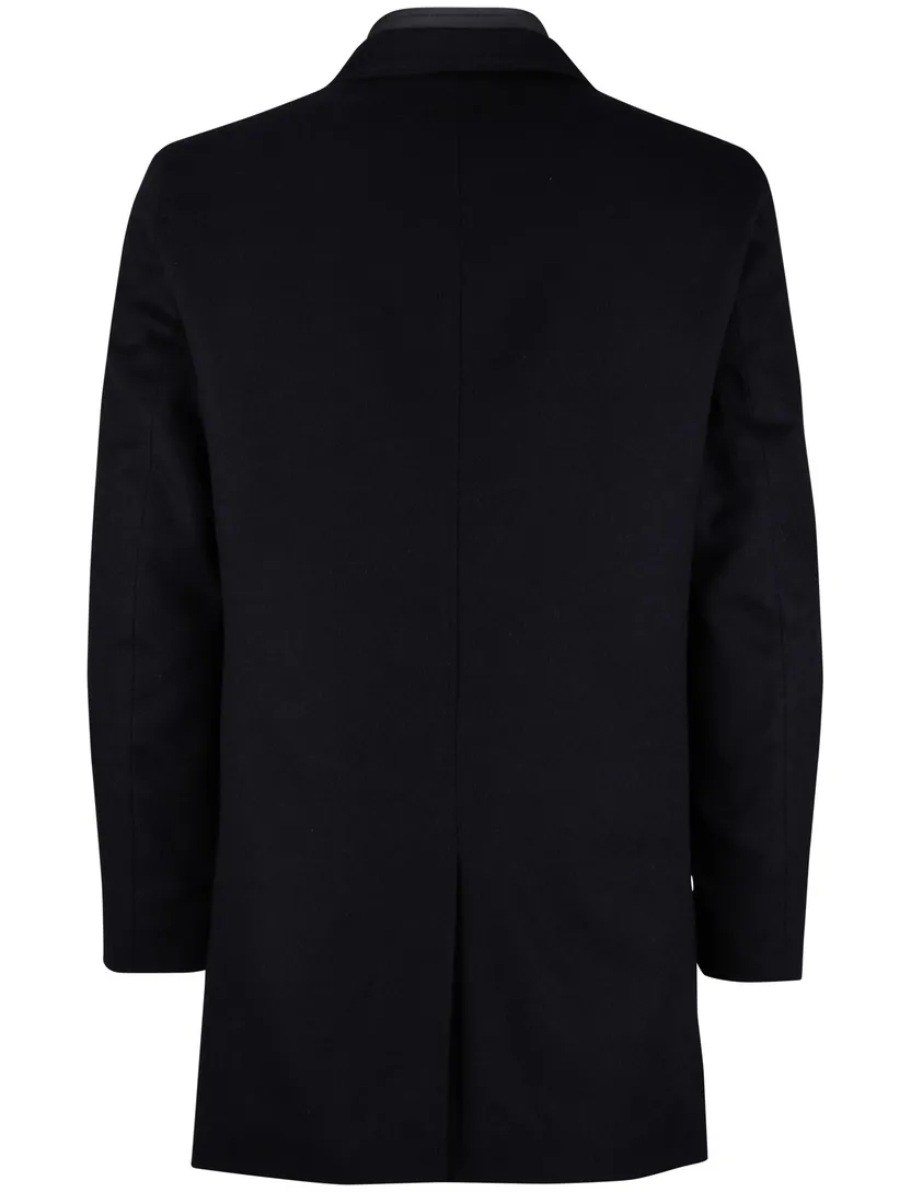 Portofino donkerblauw manteljas normale fit