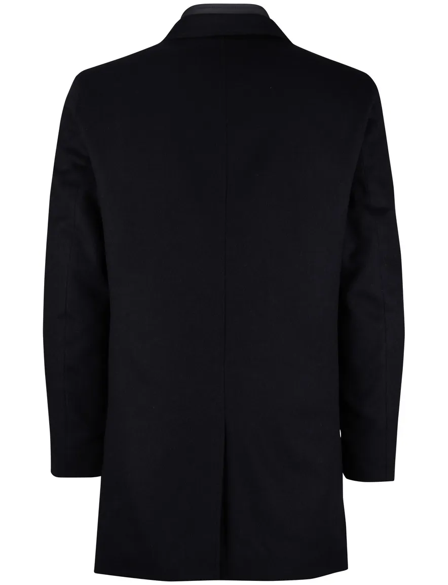 Portofino manteljas normale fit donkerblauw