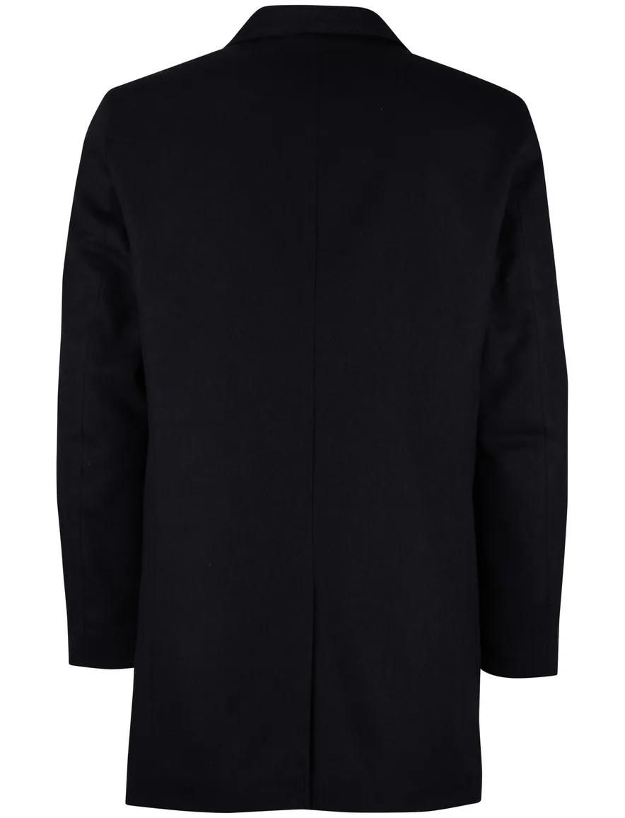 Portofino manteljas normale fit donkerblauw