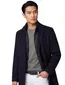 Portofino donkerblauw manteljas normale fit