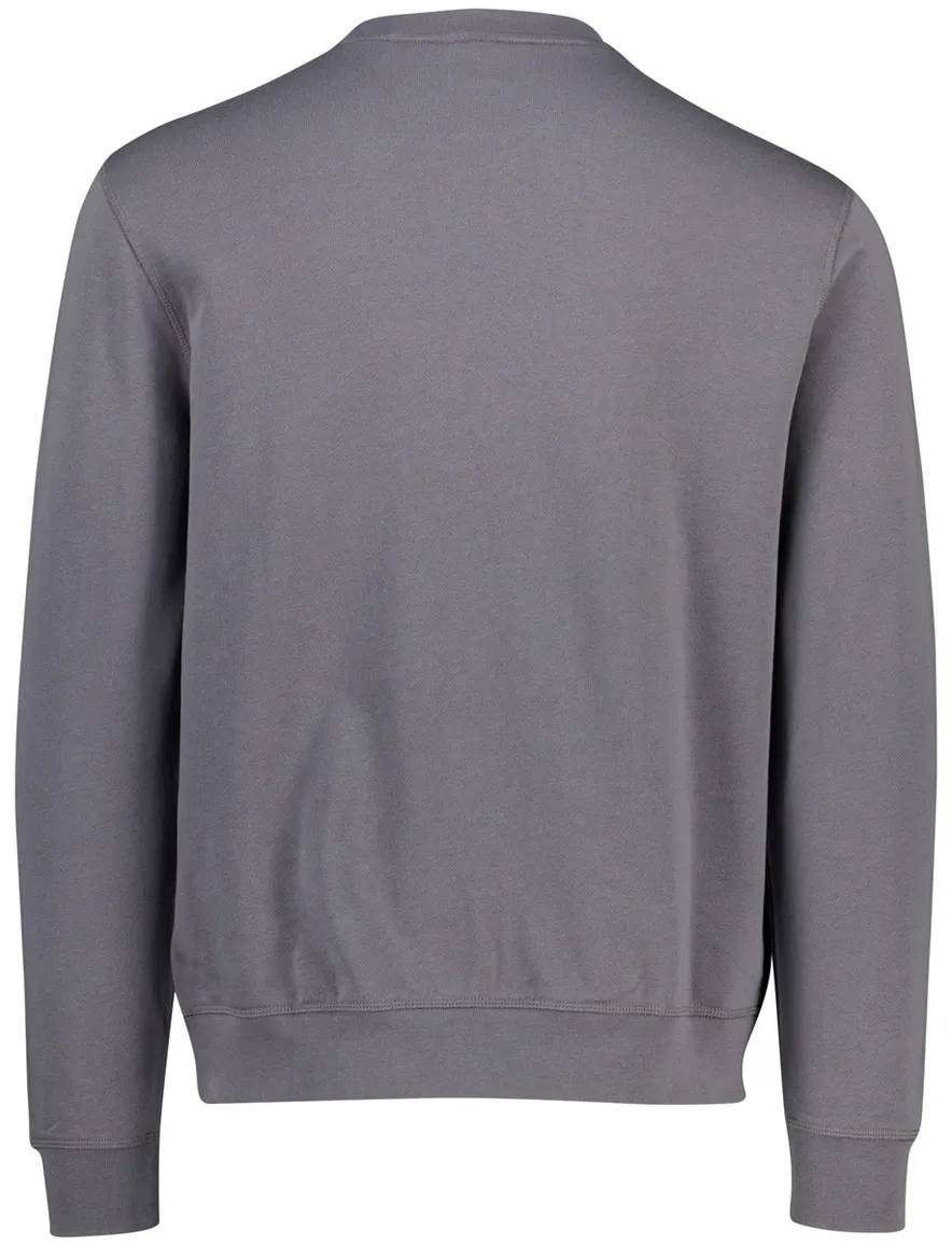 BOSS Orange sweater antraciet ronde hals