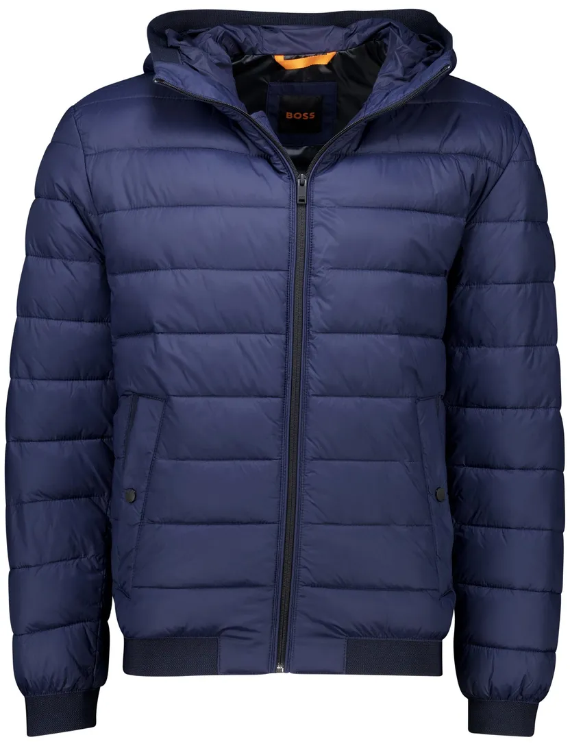 Boss orange odenis tussenjas donkerblauw