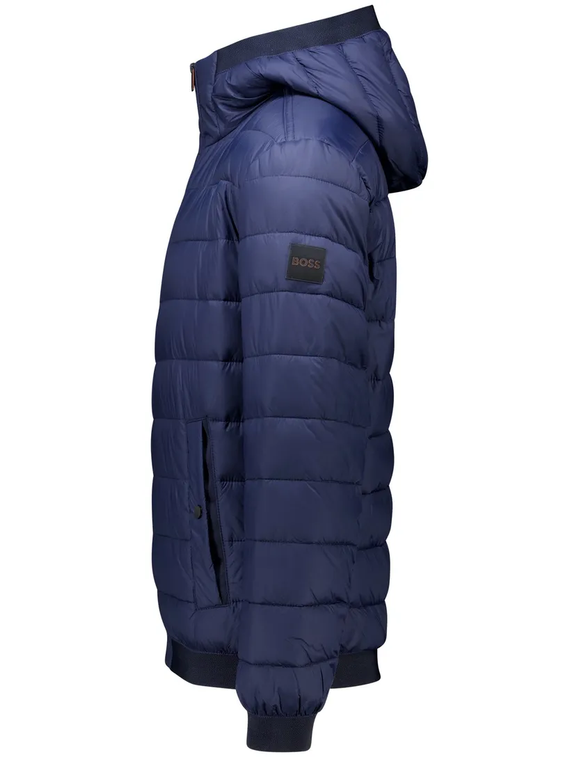 Boss orange odenis tussenjas donkerblauw