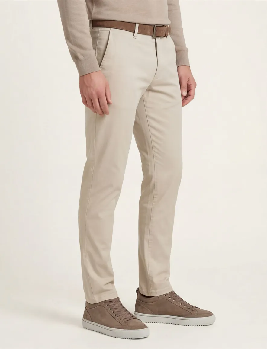 BOSS Orange Chino slim creme