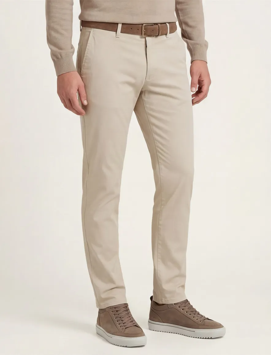 BOSS Orange Chino slim creme