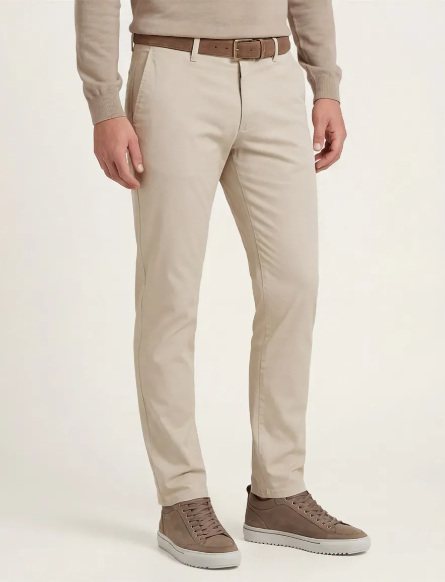 BOSS Orange Chino slim creme