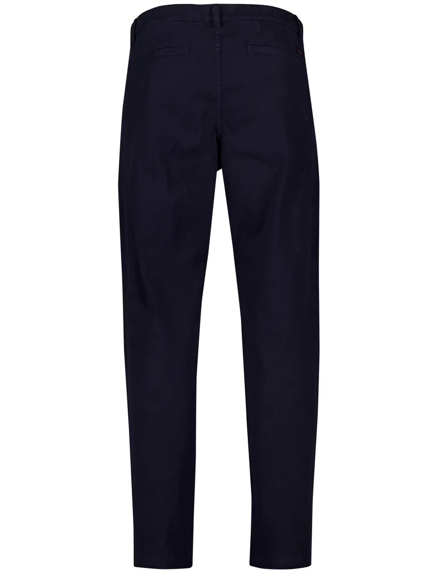 Boss orange chino relaxed fit donkerblauw