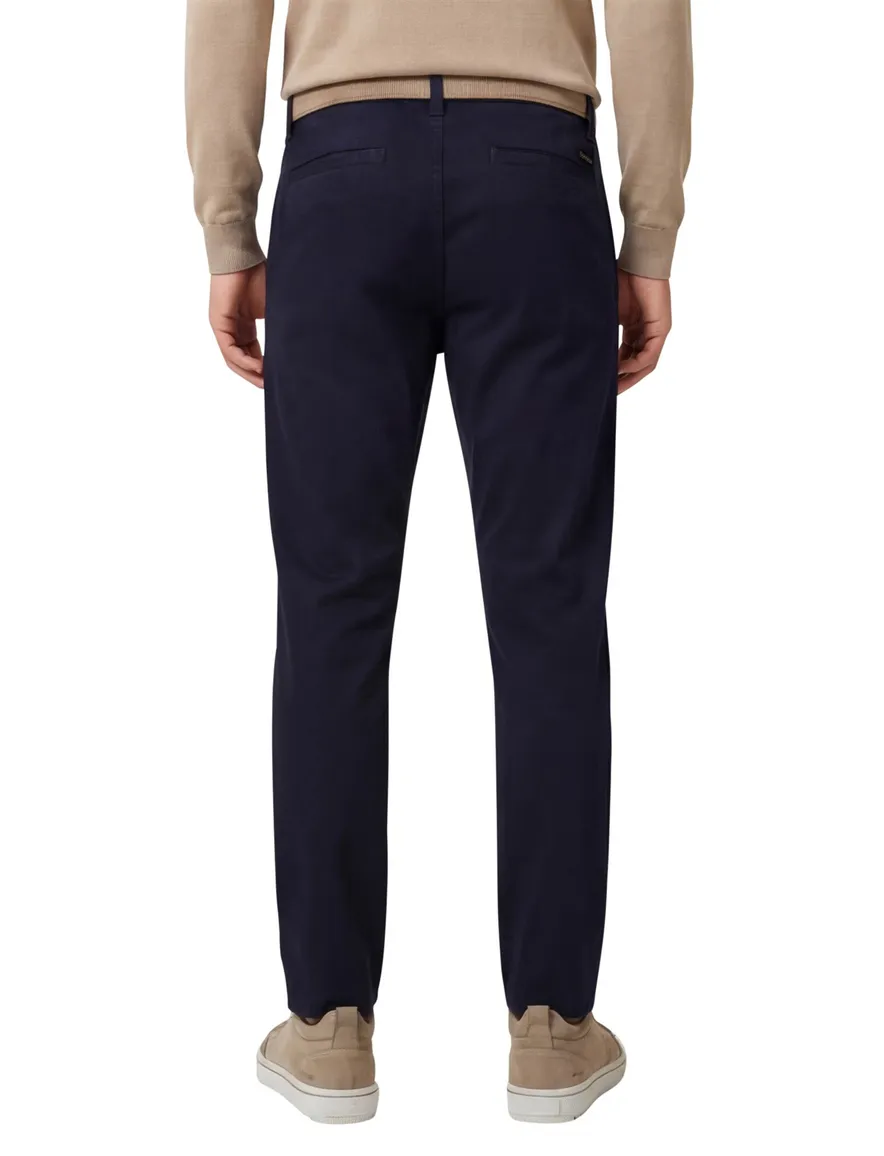 Boss orange chino relaxed fit donkerblauw
