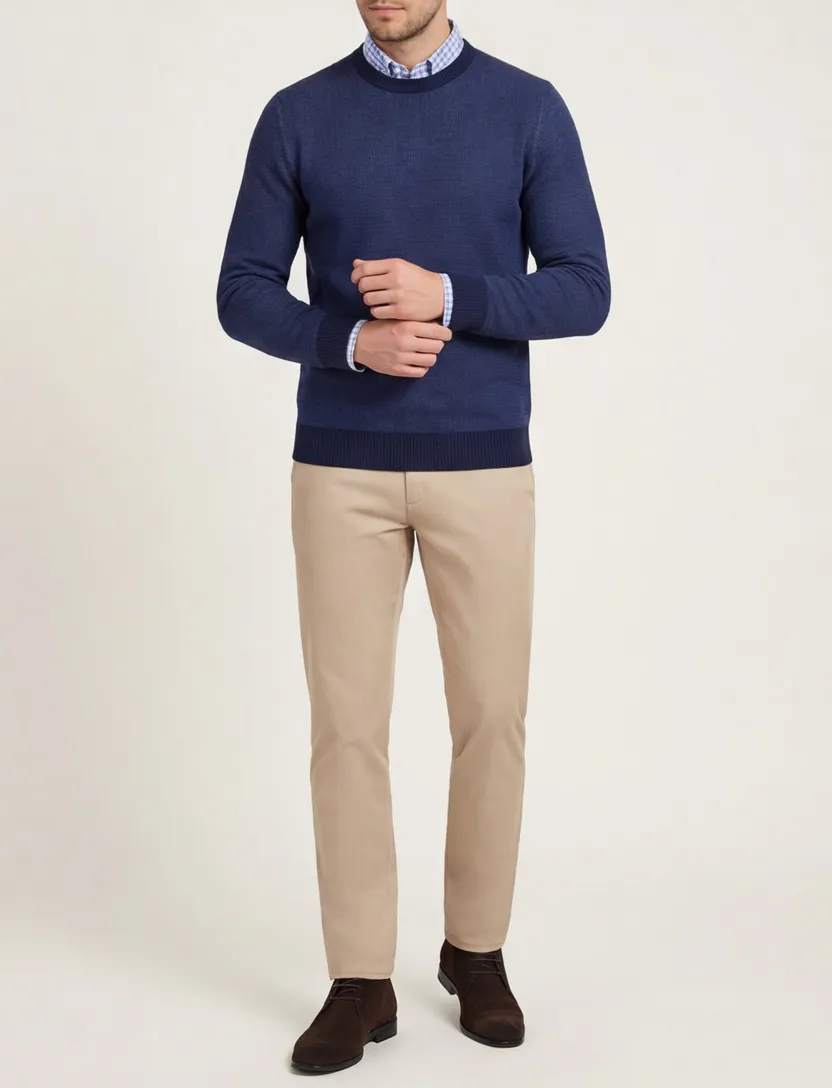 trui Boss orange donkerblauw