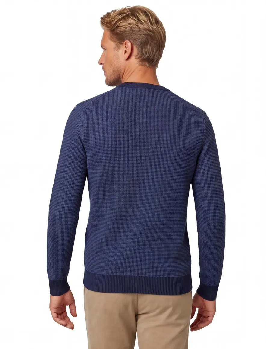 Boss orange trui donkerblauw