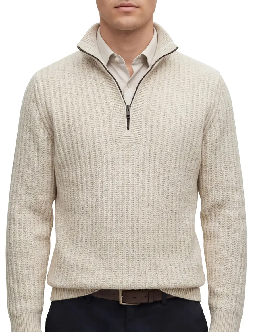 trui beige BOSS