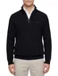 Boss Orange Trui Half Zip Zwart wol