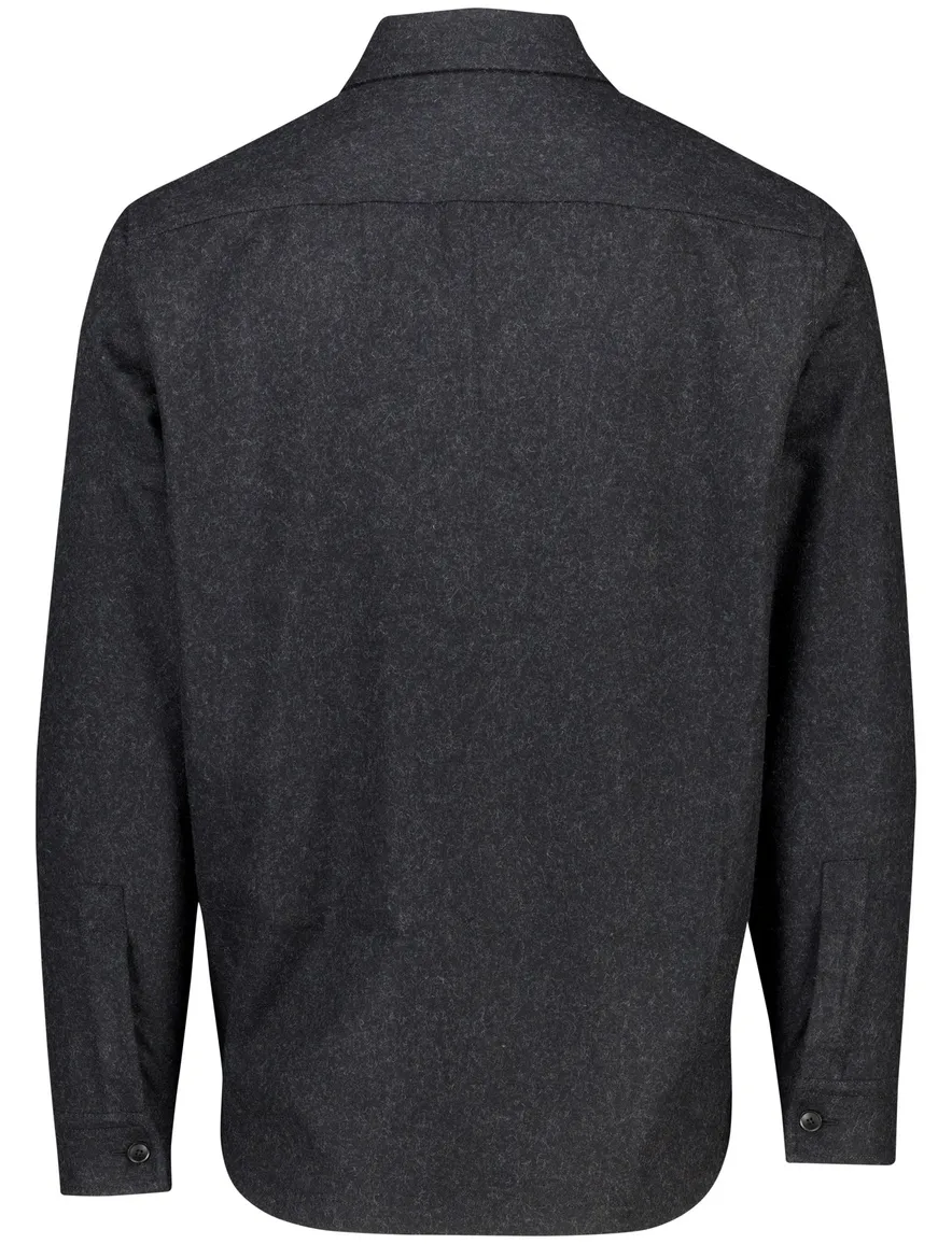 BOSS Orange Locky 2 overshirt zwart