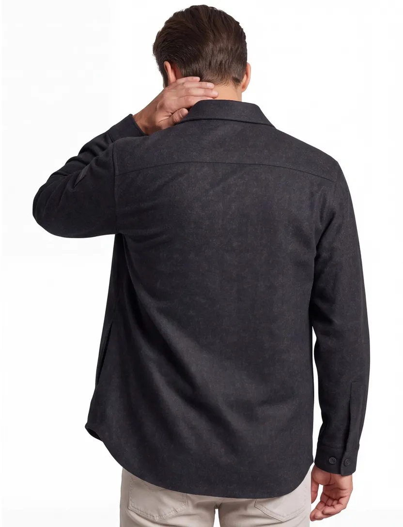 overshirt BOSS Orange Locky 2 zwart