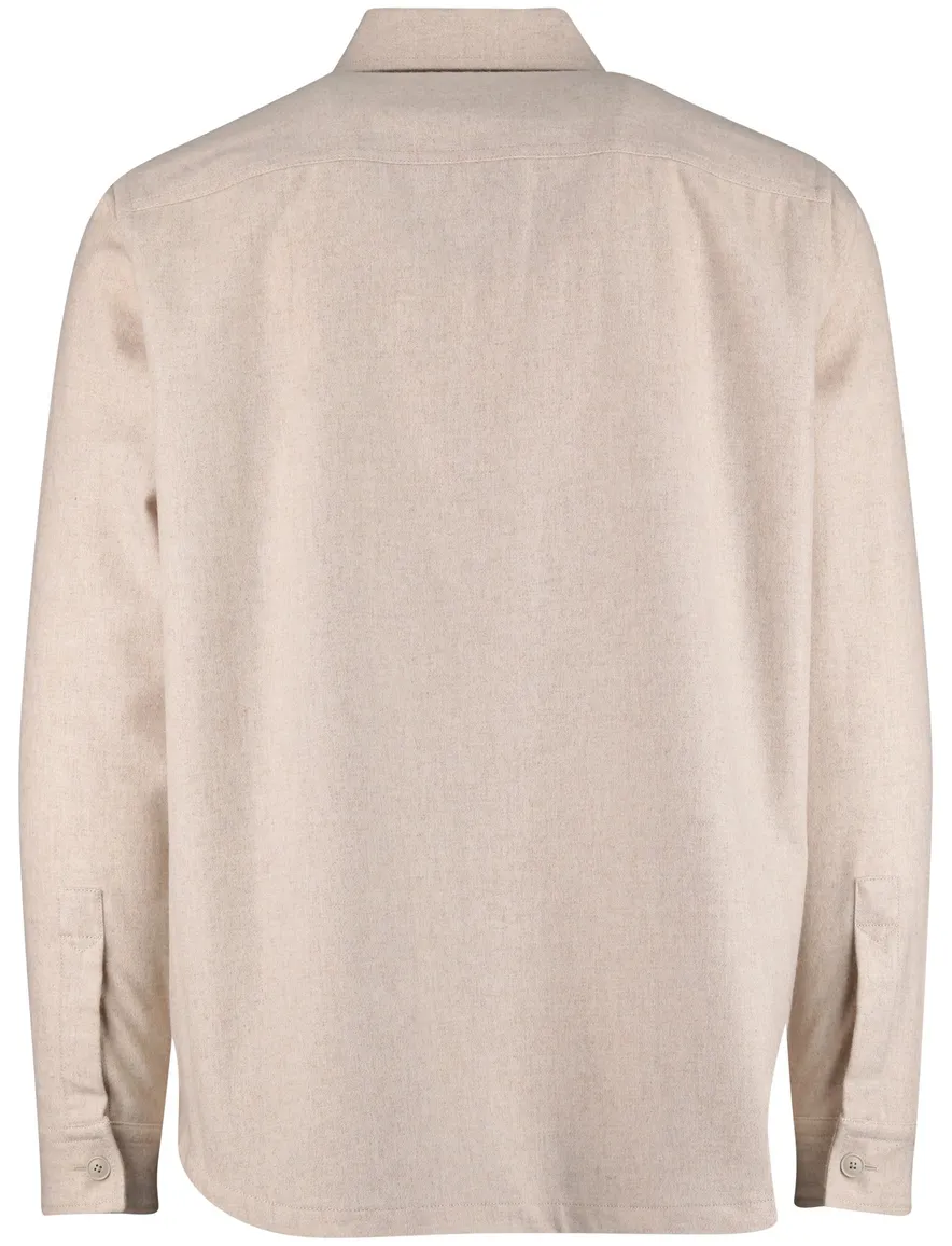 Boss Orange Overshirt Beige wol