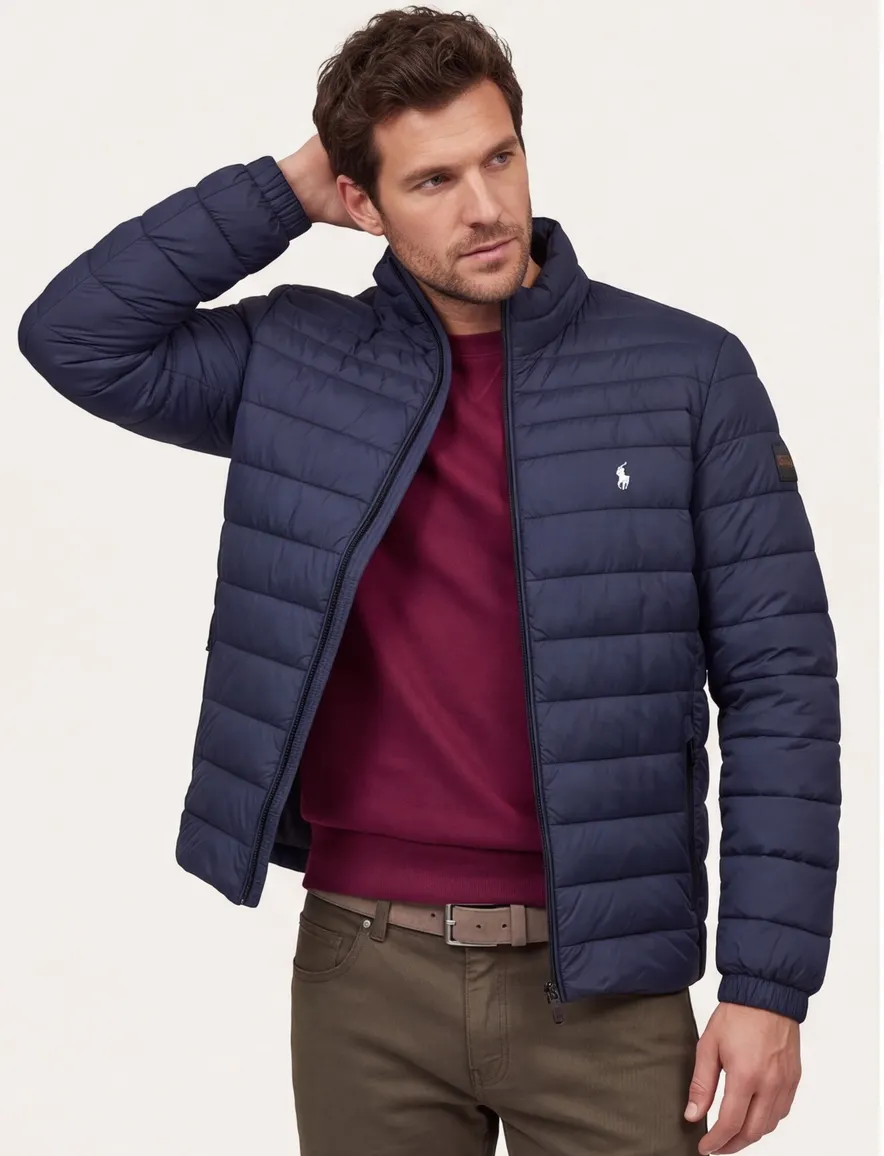 tussenjas donkerblauw Boss orange
