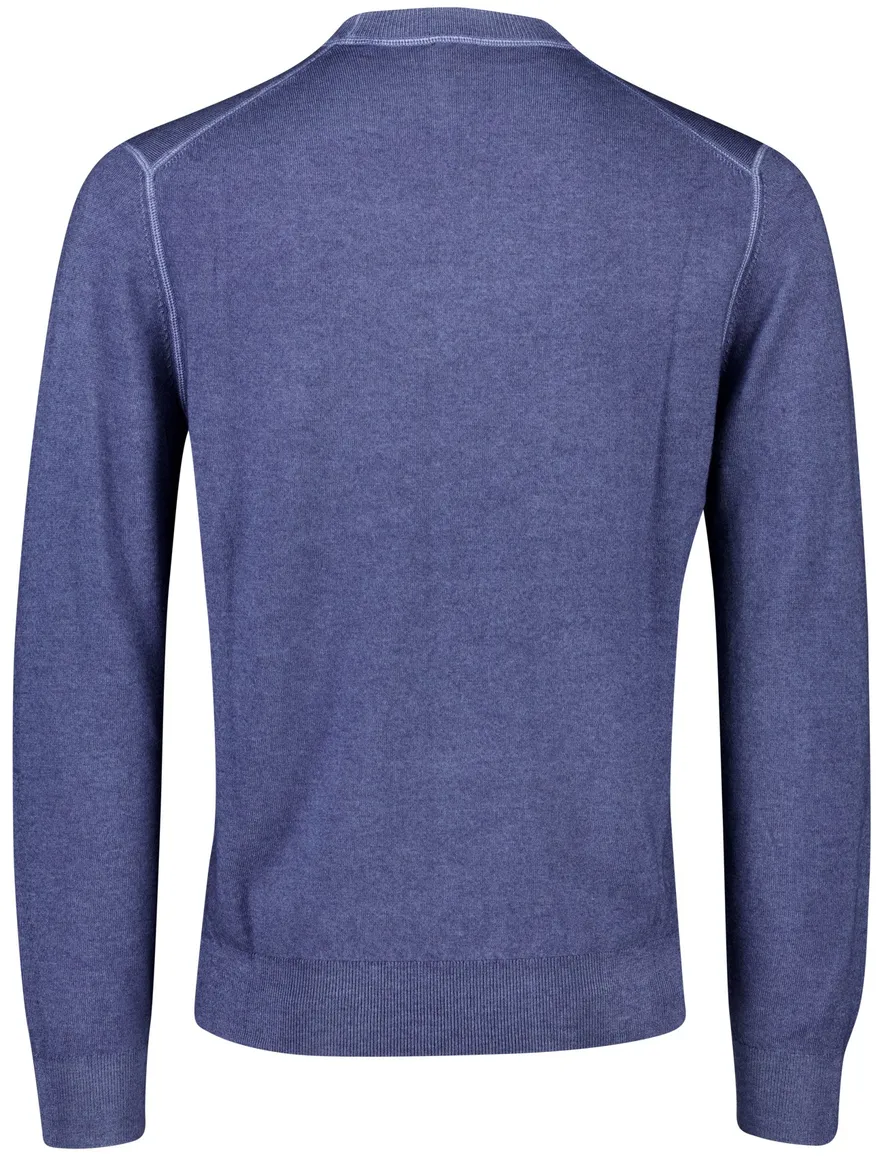 Boss Orange Anion trui blauw ronde hals