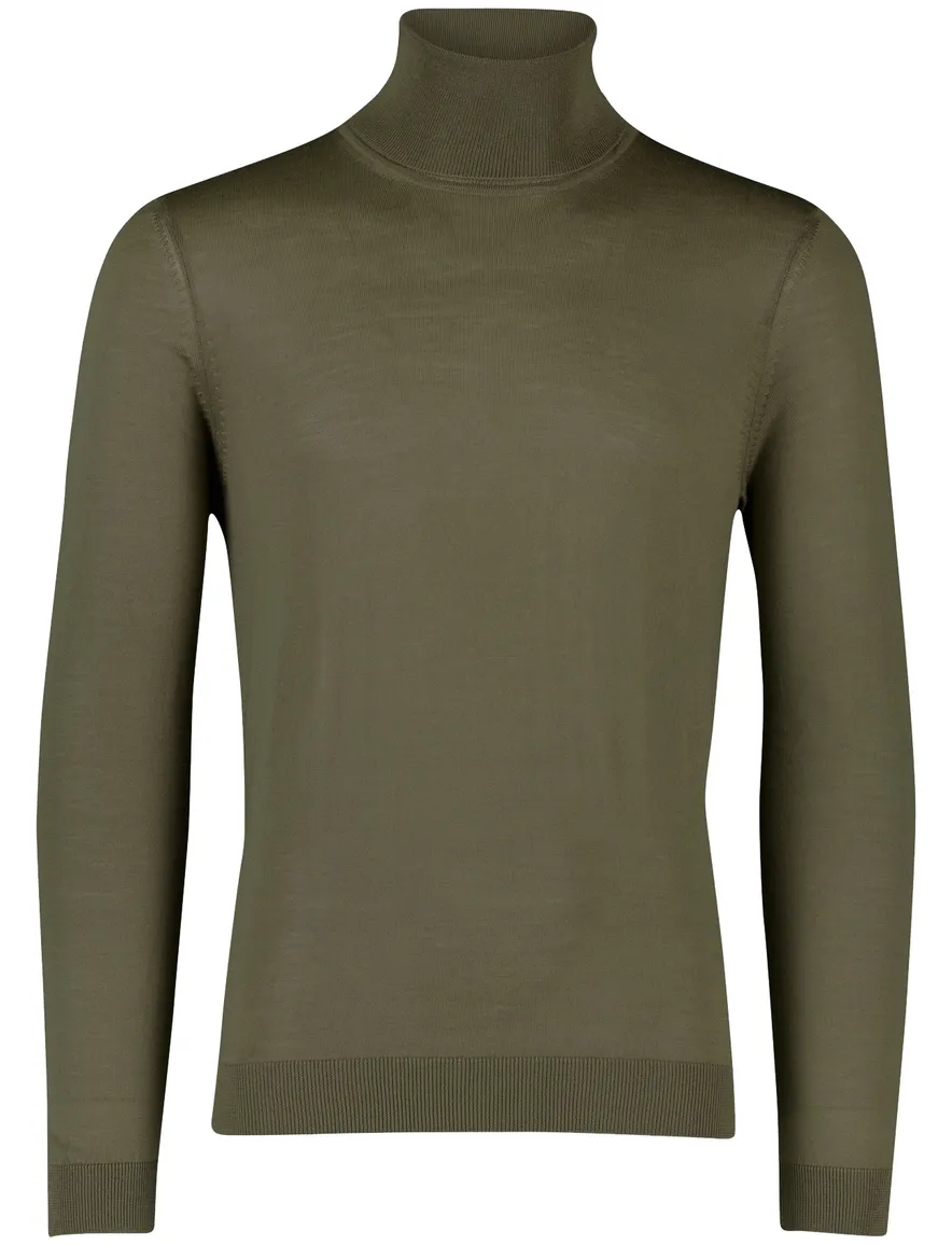 BOSS Black Musso-P coltrui groen effen