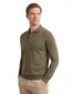 Boss Black effen groen normale fit scheerwol