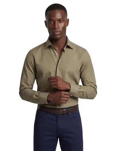 Hugo Boss Boss Black slim fit overhemd groen