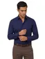 Boss Black P-Hank effen donkerblauw overhemd