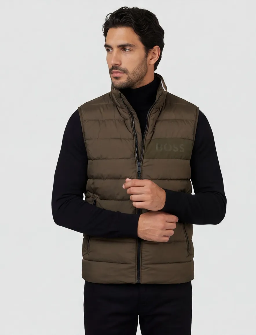 bodywarmer bruin Boss Black